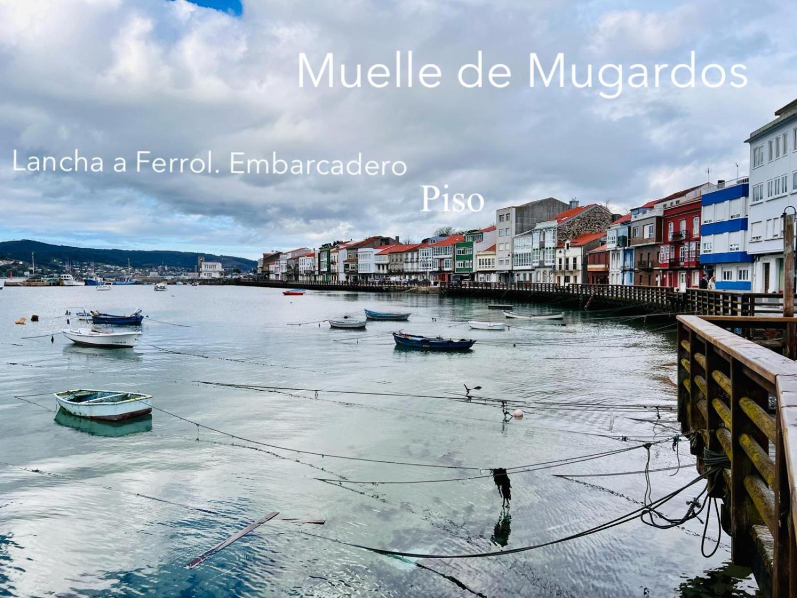 Piso En El Puerto Mugardos Exterior foto